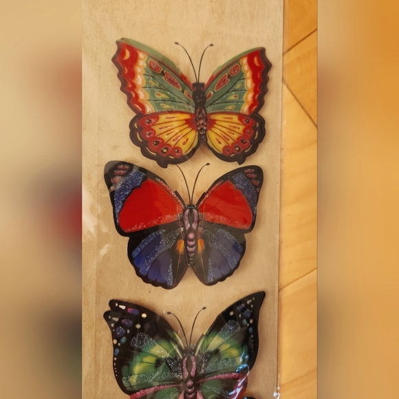 x2 Crafter's Square Stickers Autocollant Butterflies & Flowers Large Bundle lot - Picture 7 of 16